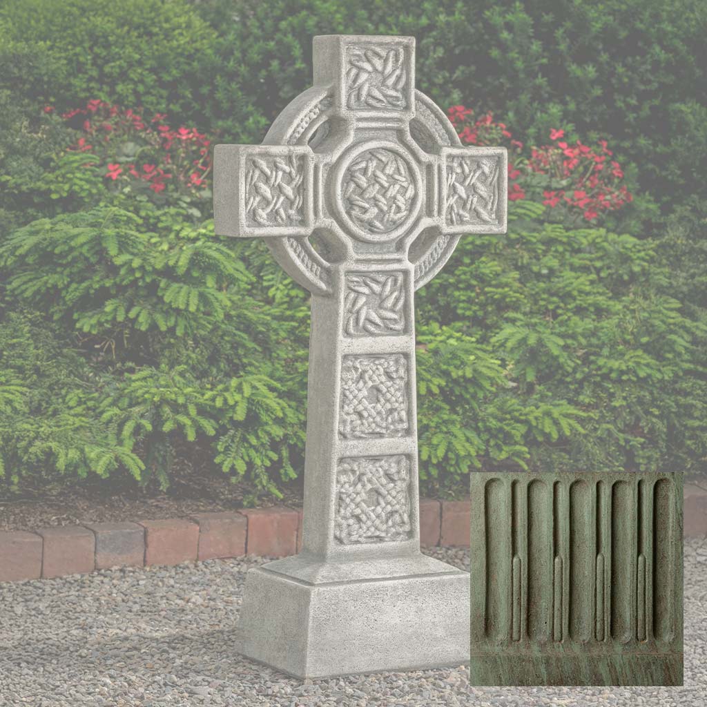 Campania Donegal Cross Garden Statue - R-128