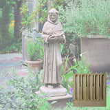Campania St. Francis w/ Shell Garden Statue - R-024