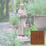 Campania St. Francis w/ Shell Garden Statue - R-024