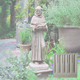 Campania St. Francis w/ Shell Garden Statue - R-024
