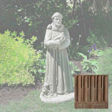 Campania 36" St. Francis w/ Animals Garden Statue - R-027