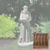 Campania 36" St. Francis w/ Animals Garden Statue - R-027