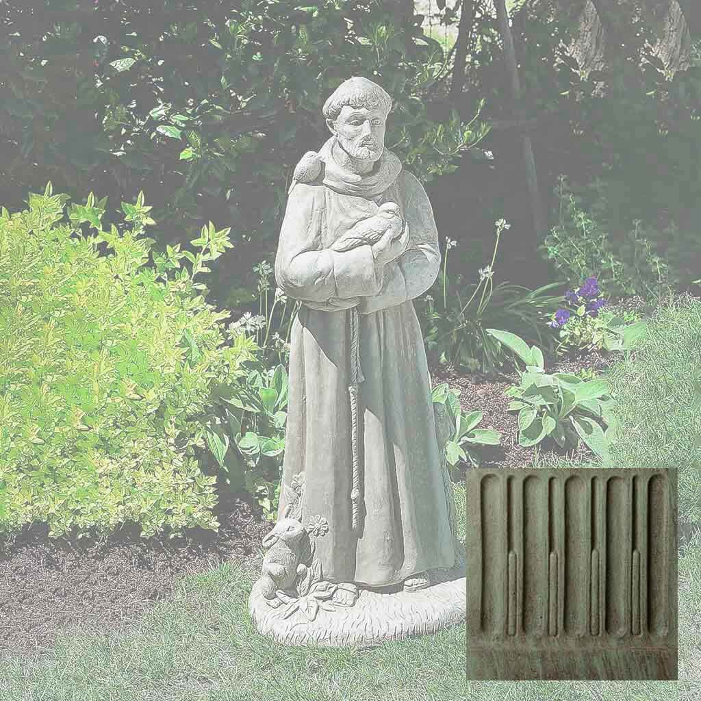 Campania 36" St. Francis w/ Animals Garden Statue - R-027