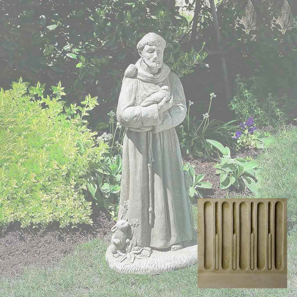 Campania 36" St. Francis w/ Animals Garden Statue - R-027
