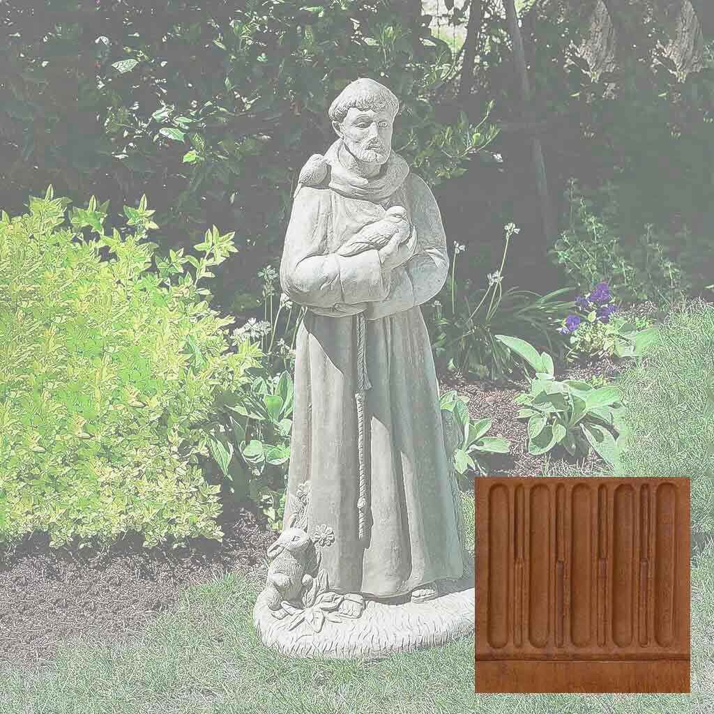 Campania 36" St. Francis w/ Animals Garden Statue - R-027