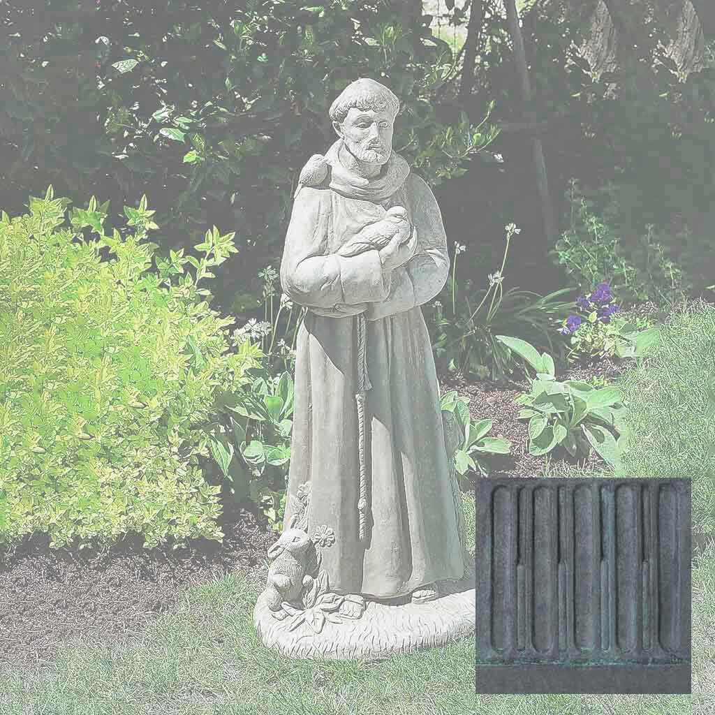 Campania 36" St. Francis w/ Animals Garden Statue - R-027