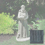 Campania 36" St. Francis w/ Animals Garden Statue - R-027