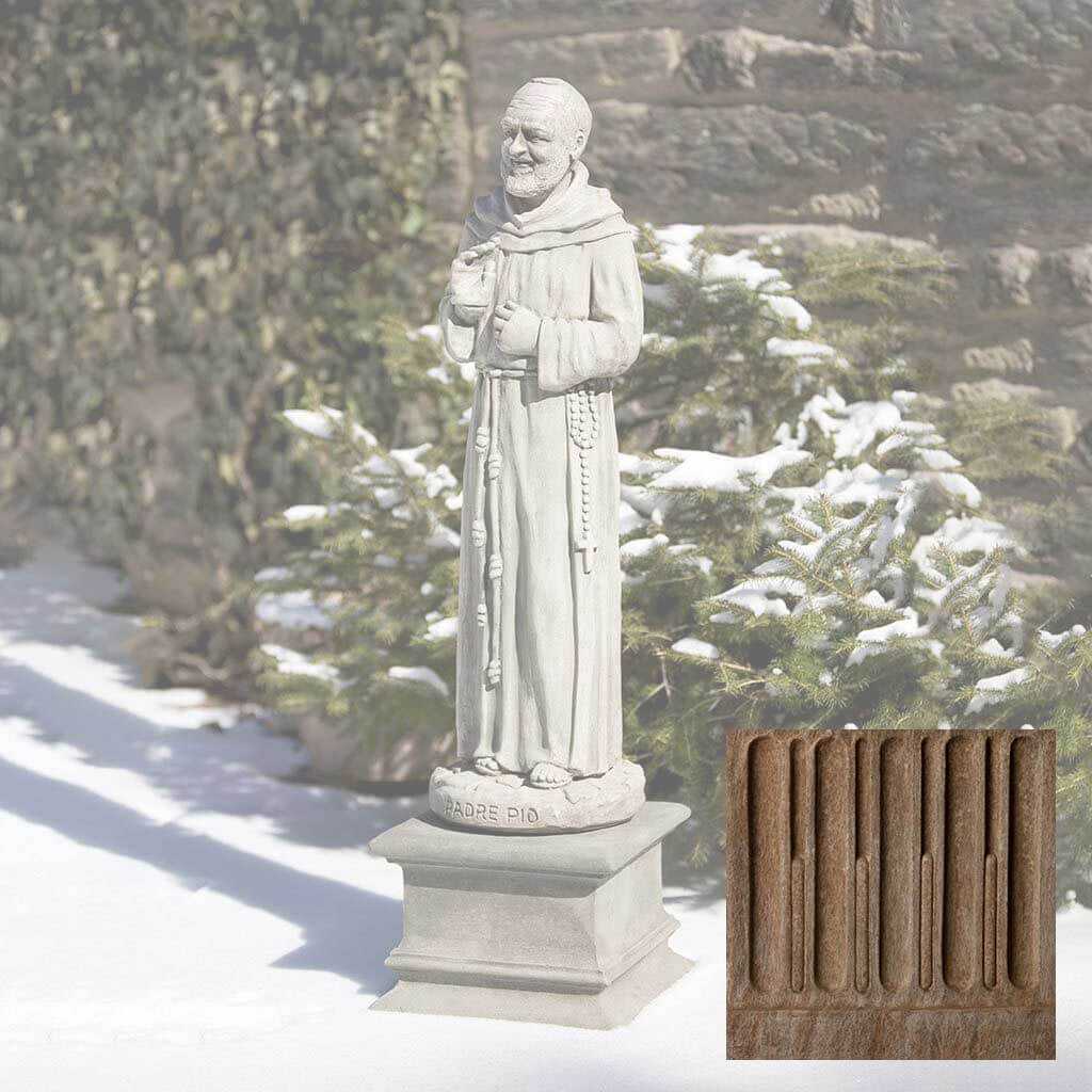 Campania Padro Pio Garden Statue - R-047