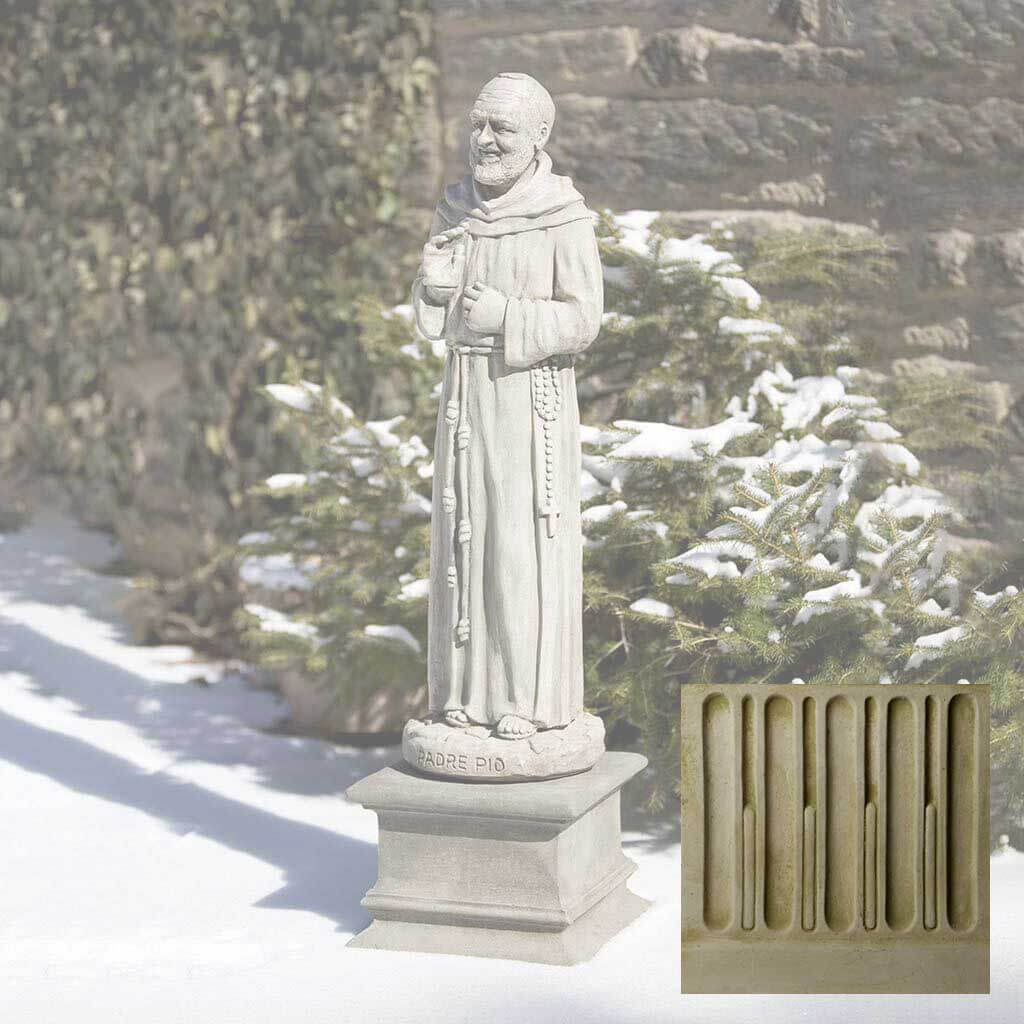 Campania Padro Pio Garden Statue - R-047