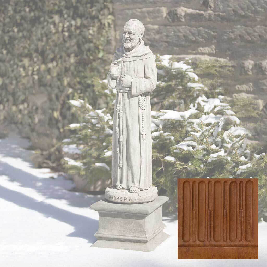 Campania Padro Pio Garden Statue - R-047