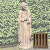 Campania St. Francis w/ Baby Bird Garden Statue - R-101
