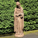 Campania St. Francis w/ Baby Bird Garden Statue - R-101