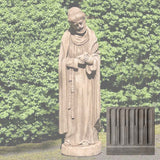 Campania St. Francis w/ Baby Bird Garden Statue - R-101