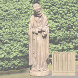 Campania St. Francis w/ Baby Bird Garden Statue - R-101