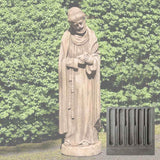 Campania St. Francis w/ Baby Bird Garden Statue - R-101
