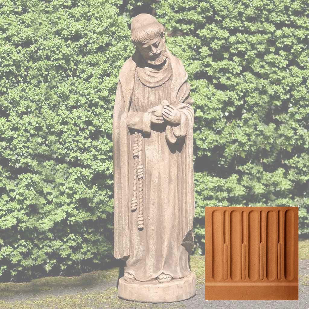 Campania St. Francis w/ Baby Bird Garden Statue - R-101