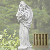 Campania Standing Madonna and Child Garden Statue - R-105