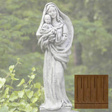 Campania Standing Madonna and Child Garden Statue - R-105