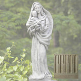 Campania Standing Madonna and Child Garden Statue - R-105