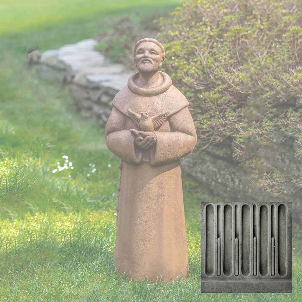 Campania Contemporary St. Francis Garden Statue - R-120