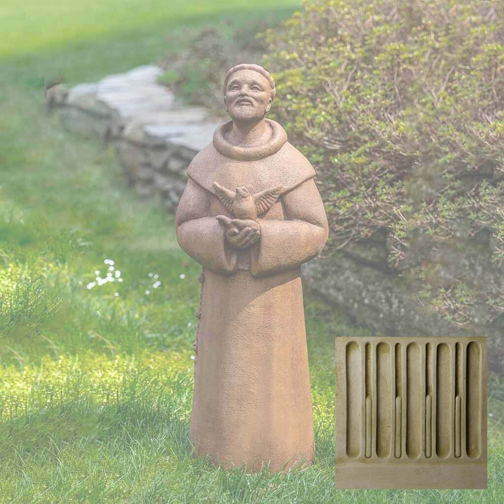 Campania Contemporary St. Francis Garden Statue - R-120