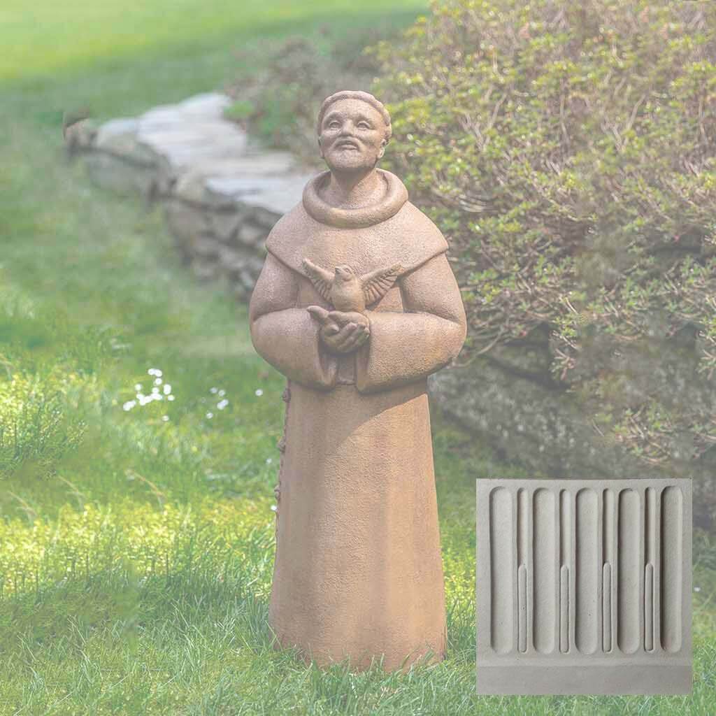 Campania Contemporary St. Francis Garden Statue - R-120