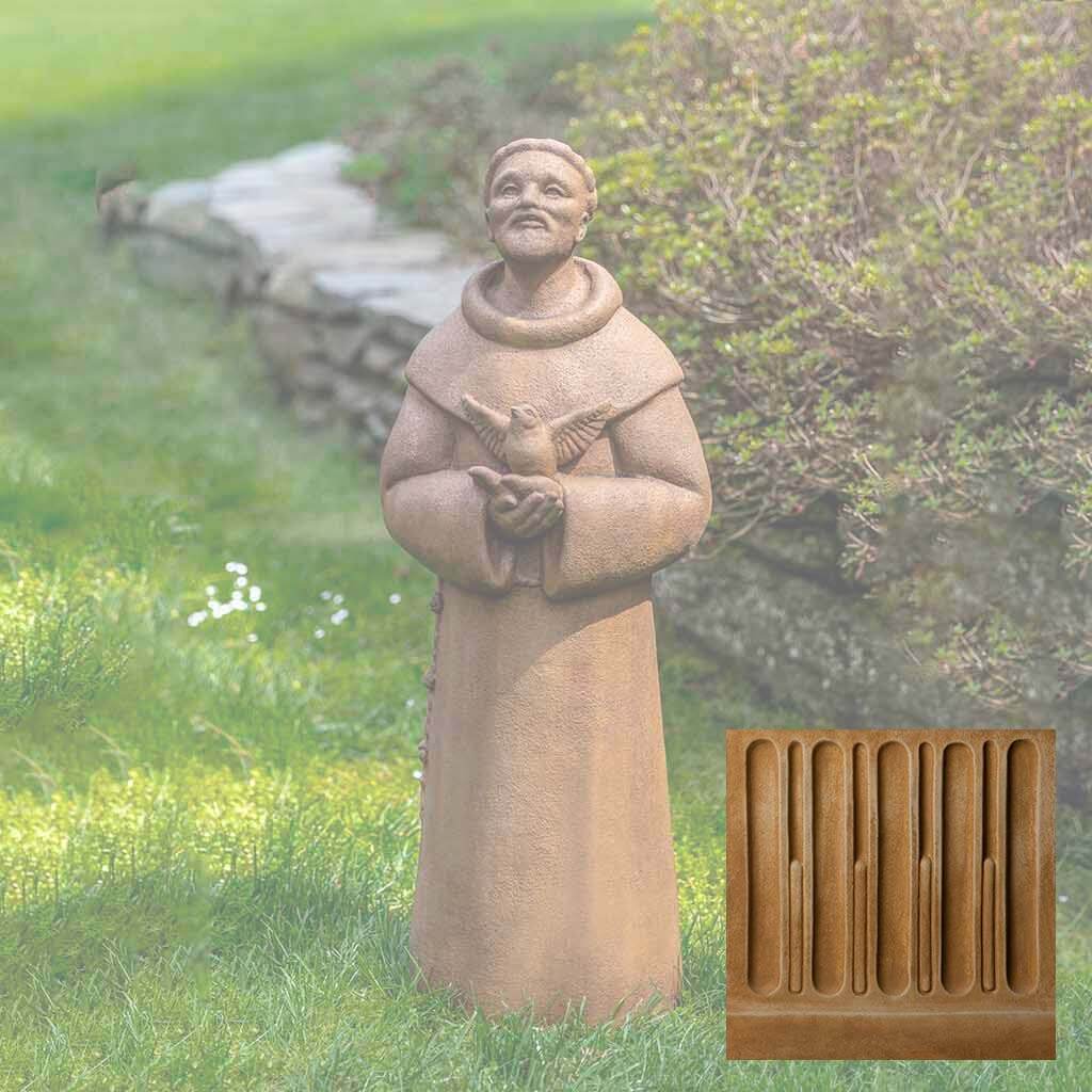 Campania Contemporary St. Francis Garden Statue - R-120