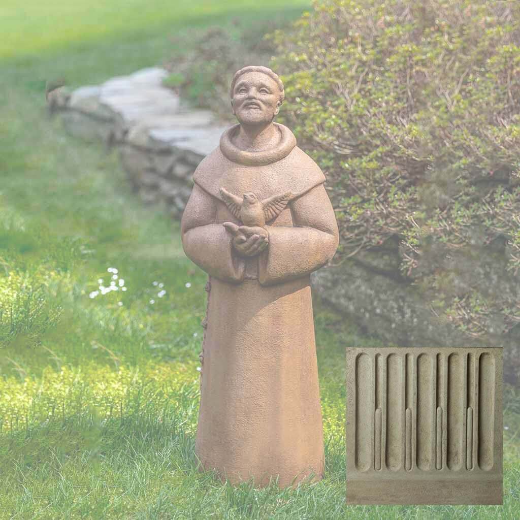 Campania Contemporary St. Francis Garden Statue - R-120