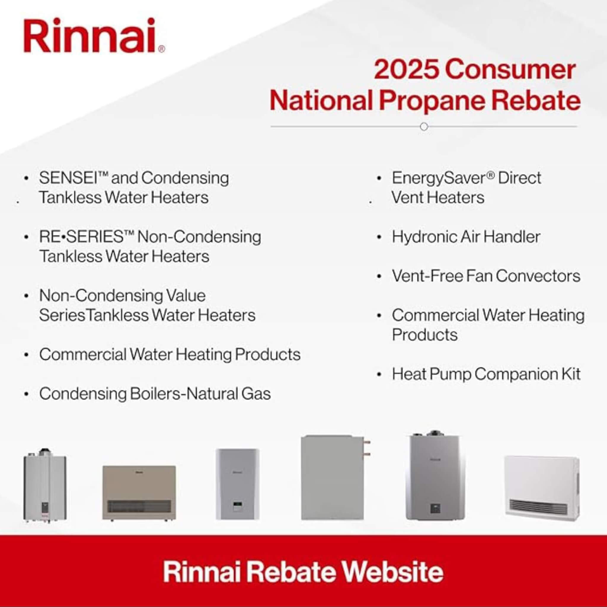 Rinnai 9.8 GPM 199K BTU  Non Condensing Indoor Liquid Propane Tankless Water Heater [351-RE199IP]