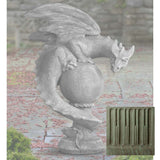 Campania Sentry Dragon Garden Statue - S-538