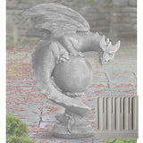 Campania Sentry Dragon Garden Statue - S-538