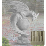 Campania Sentry Dragon Garden Statue - S-538