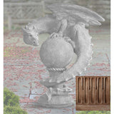 Campania Sentry Dragon Garden Statue - S-538
