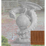 Campania Sentry Dragon Garden Statue - S-538