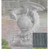 Campania Sentry Dragon Garden Statue - S-538