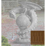 Campania Sentry Dragon Garden Statue - S-538