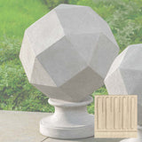 Campania Polyhedron Finial, Large Garden Statue - S-543