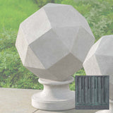 Campania Polyhedron Finial, Large Garden Statue - S-543