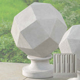 Campania Polyhedron Finial, Large Garden Statue - S-543