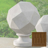 Campania Polyhedron Finial, Large Garden Statue - S-543