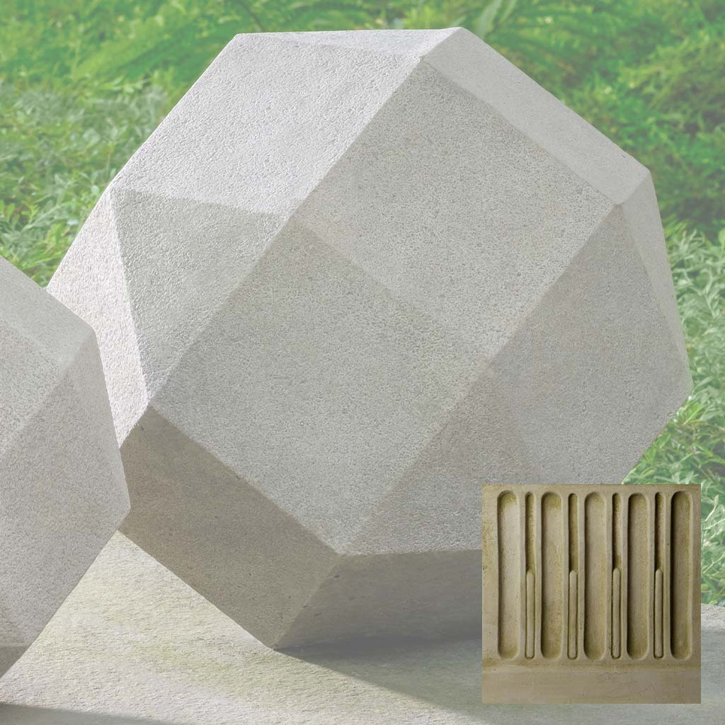 Campania Polyhedron, 12.5 Inch Garden Statue - S-544