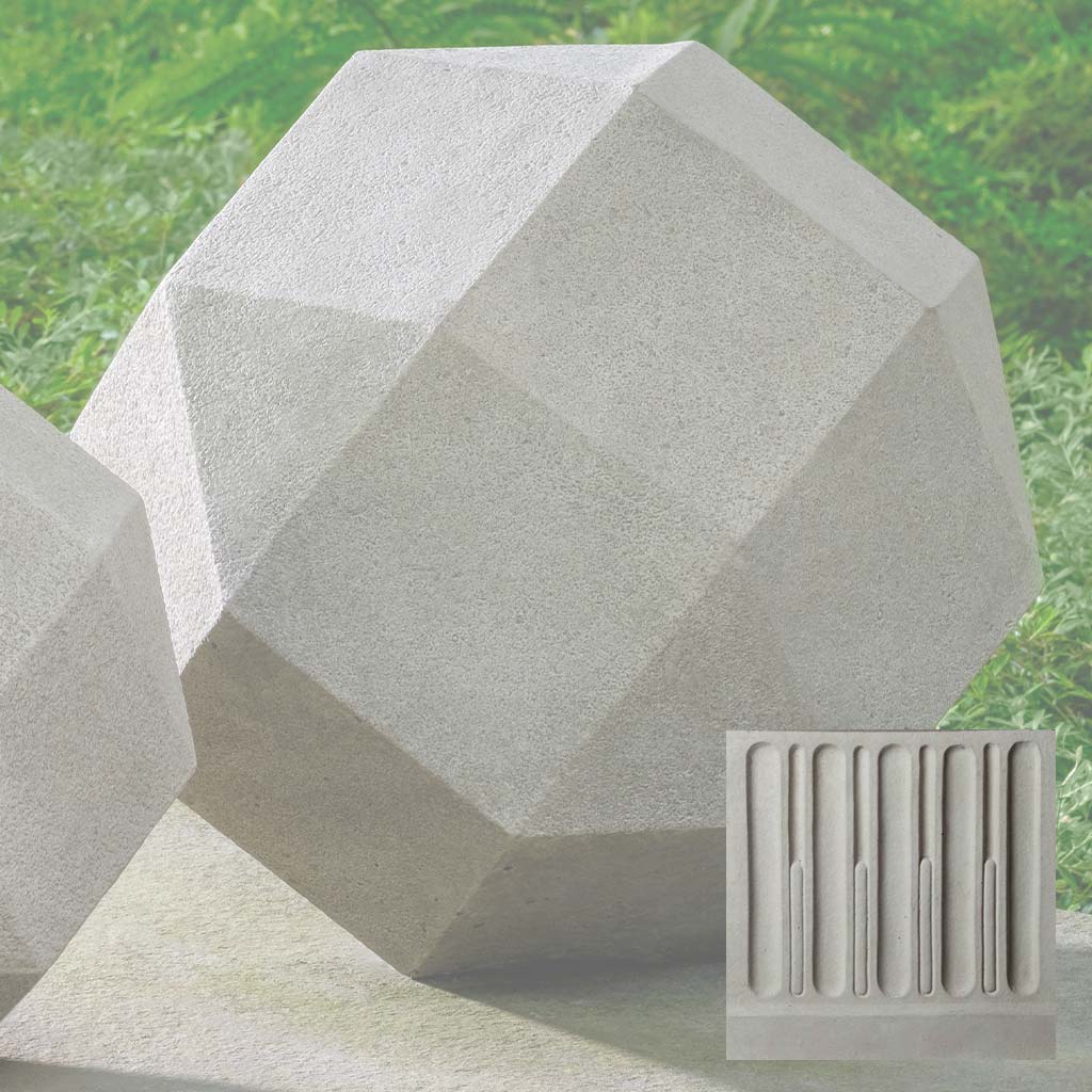 Campania Polyhedron, 12.5 Inch Garden Statue - S-544