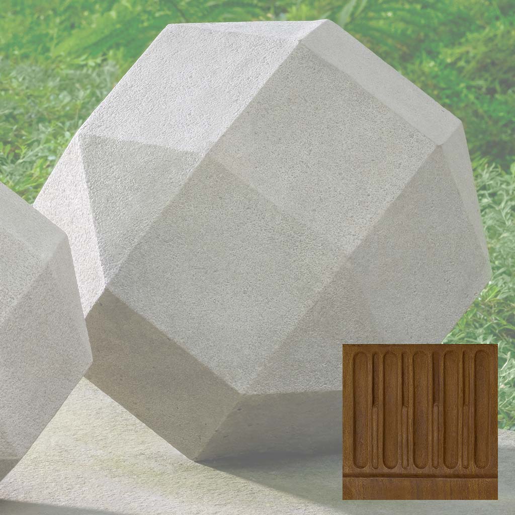 Campania Polyhedron, 12.5 Inch Garden Statue - S-544