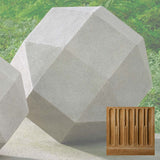 Campania Polyhedron, 12.5 Inch Garden Statue - S-544