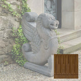 Campania Antique Winged Lion Garden Statue - S-547