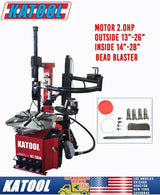 Katool KT-T850 Tilt-Arm Wheel Clamp Tire Changer Machine