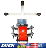 Katool KT-AV9 Wheel Alignment Machine Full-Automatic Works on 2 Post & Scissor Lift