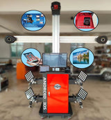 Katool KT-AV9 Wheel Alignment Machine Full-Automatic Works on 2 Post & Scissor Lift
