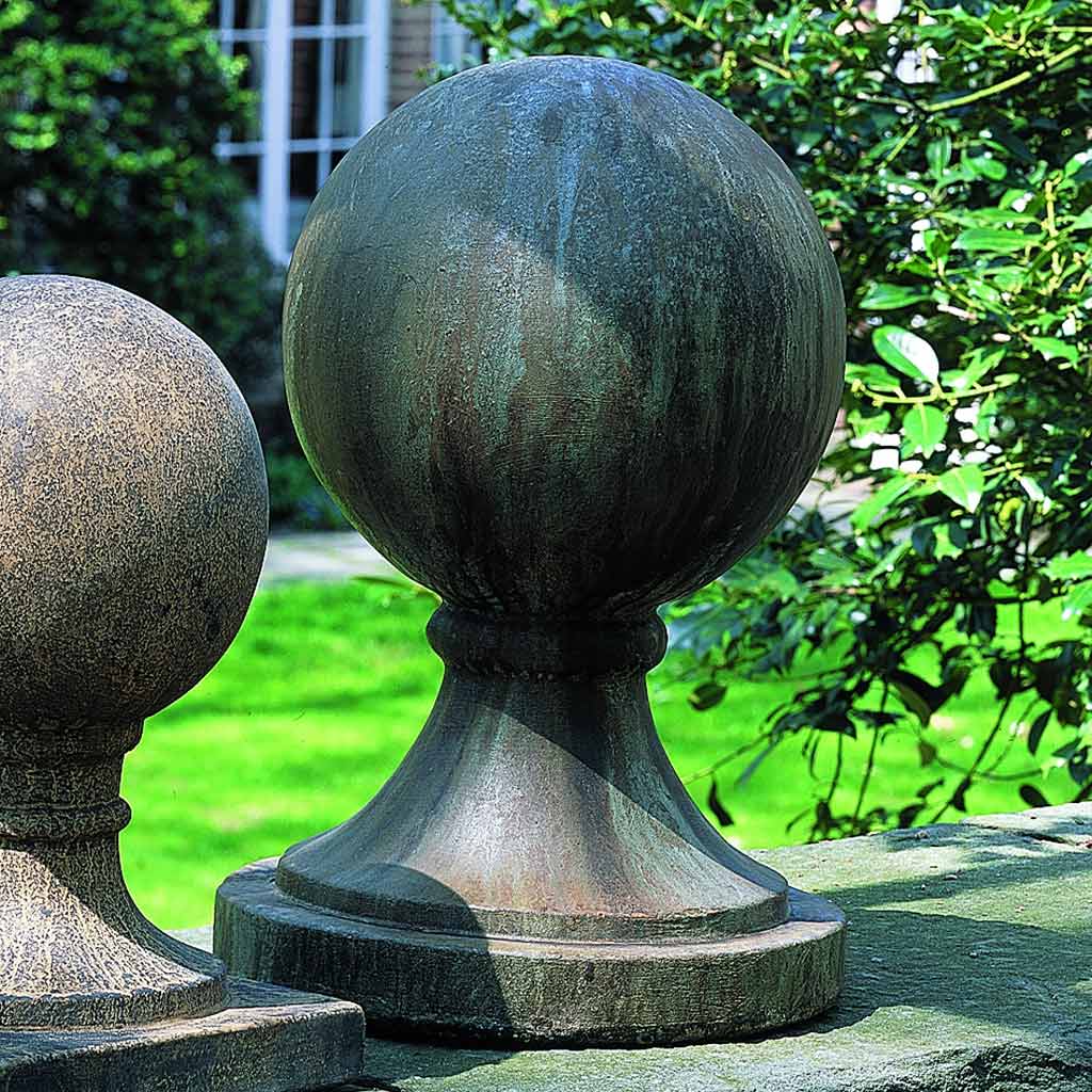 Campania Sphere Round Base, Large Garden Statue - S-204