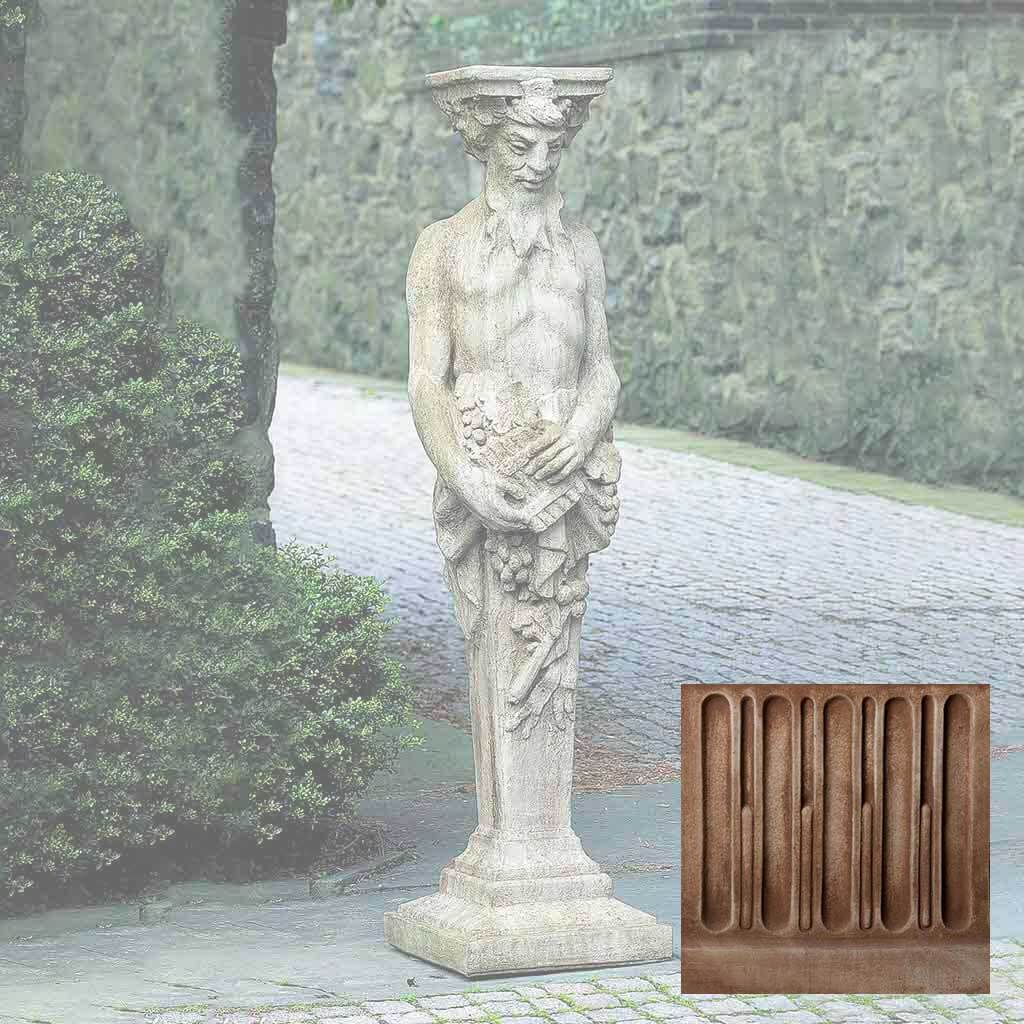 Campania Tall Satyr Garden Statue - S-218